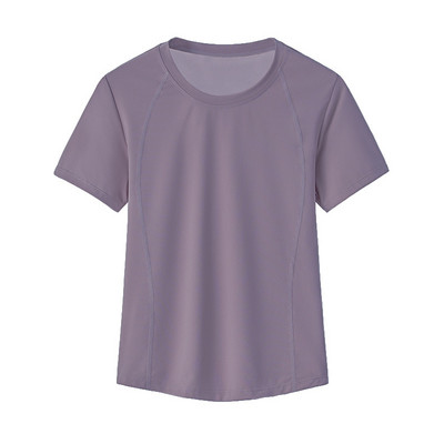 CUGOAO alkalmi sportruházat nőknek Fitness Sport póló Gym Workout Yoga Top női laza, tömör futóingek