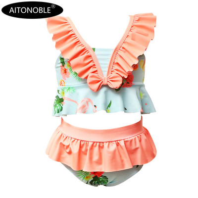 Aitonoble 2021 jaunā kolekcija bērniem, 2–10 gadu vecuma peldkostīmi pusaudžiem, 2 dab. niršanas tērps, aizsargtērps meitenēm