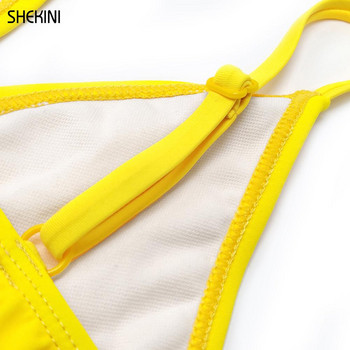 SHEKINI Girls Ruffle Flounce Triangle Bikini Print Bottom Παιδικά μαγιό για εφήβους Μαγιό για εφήβους Παιδικά μαγιό στην παραλία