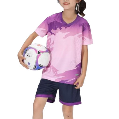 Gyerek fiú sportruha rövid ujjú póló és rövidnadrág szett Labdarúgás Kosárlabda Futball Egyenruha Lélegző Gyorsan Száraz Sportruházat