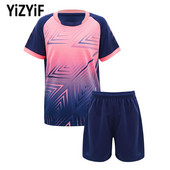 Bērnu zēnu skriešanas tērpi treniņtērpi elpojoši ar īsām piedurknēm apdruku T-krekls+šorti Bērnu sporta komplekti basketbola futbola tērpi