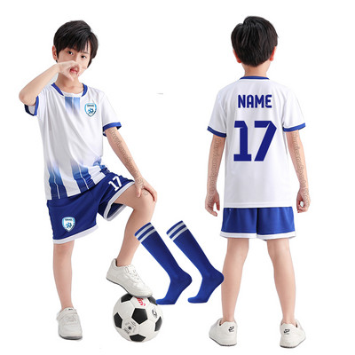 Forró gyerek és felnőtt futballmezek ajándék zokni fiúk lányok női futball ing készletek férfi gyerek foci egyenruha futball készletek gyerekeknek