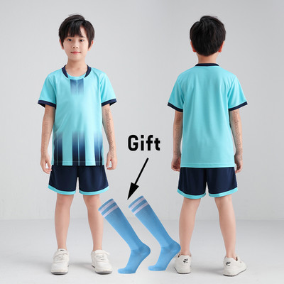 Горещи футболни фланелки за деца и възрастни Подаръчни чорапи Момчета Момичета Дамски комплекти футболни фланелки Мъжки Детски футболни униформи Футболни екипи Деца