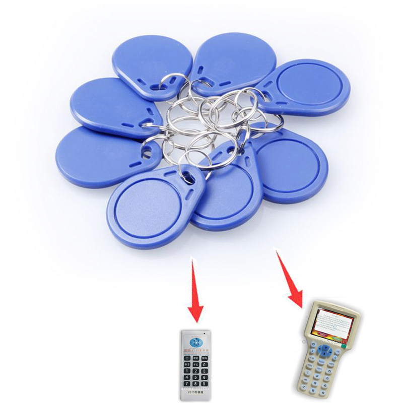 10 vnt/sl. UID keičiama nfc kortelė su 0 bloku, perrašomu mif 1k s50 13.56Mhz pulteliu RFID daugintuvui