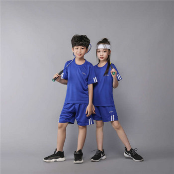 Παιδικό ποδόσφαιρο Τζέρσεϊ Αγόρια Κοριτσίστικα Σετ ποδοσφαίρου Κοντομάνικα Παιδικές Φοιτητικές Στολές Γυμναστική Αθλητική Αθλητική φόρμα Ρούχα 05