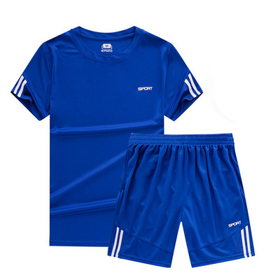 Bērnu futbola krekliņi zēniem meitenēm futbola komplekti ar īsām piedurknēm bērniem studentu formastērpi Fitnesa sporta treniņtērpi, tērpi, apģērbi 05