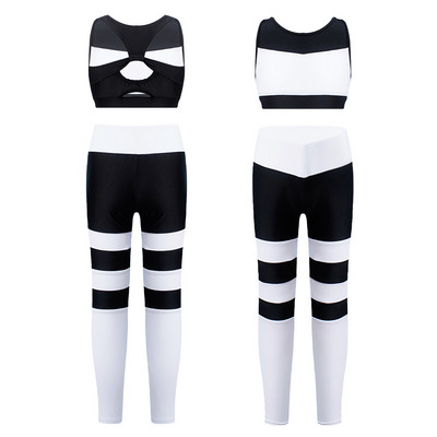 Jogas komplekts bērniem, meiteņu sporta kostīms, balets