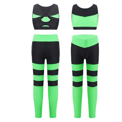 Jogas komplekts bērniem, meiteņu sporta kostīms, balets