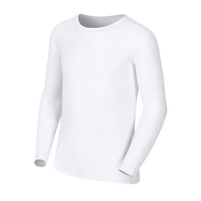 Bērnu kompresijas garais T krekls Pamata sauļošanās aizsargkrēms Tight Top Fitness Sports Riteņbraukšana Basketbols Futbols Elastīgi pieguļoši ātri sporta apģērbi