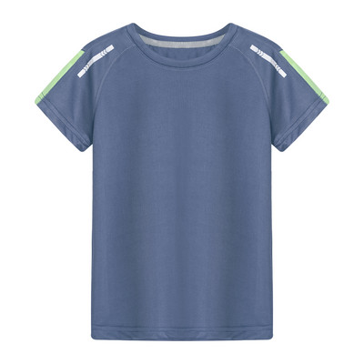 Bērnu zēnu modes teniss Raglan piedurkņu T-krekls ikdienas sporta krekls ar apaļu kakla izgriezumu treniņam Skriešanas futbols Basketbols