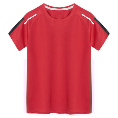 Bērnu zēnu modes teniss Raglan piedurkņu T-krekls ikdienas sporta krekls ar apaļu kakla izgriezumu treniņam Skriešanas futbols Basketbols