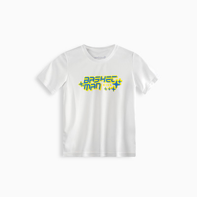 T-krekli bērniem Zēniem ar apaļu kaklu, īsām piedurknēm, uzdrukāti burti, ātri nožūst skriešana basketbols treniņš sporta apģērbs bērniem