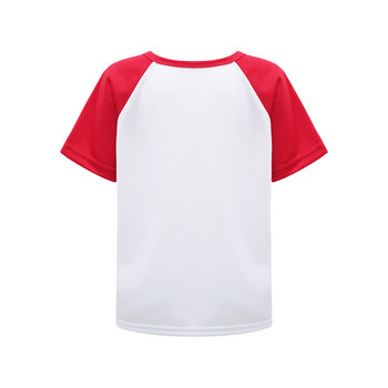 Toddler Boys Casual T-shirt για γρήγορο στέγνωμα για τρέξιμο που αναπνέει πουκάμισα γυμναστικής αθλητικά μπλουζάκια Παιδικά μπλουζάκια προπόνηση Αθλητικά ρούχα