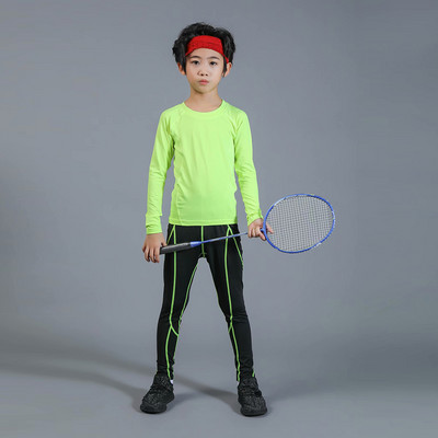 Bērnu sporta komplekti Zēniem Bērnu sporta tērpi Basketbols Futbols Treniņtērps bērniem Meitenes Ātri nožūst Izsitumu aizsargs bērniem