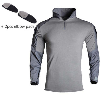 G3 armijas kaujas krekli Armijas taktiskais militārais T-krekls garš Safari Multicam Kempings Medības Apģērbs Āra pārgājienu Krekli Vīrietis