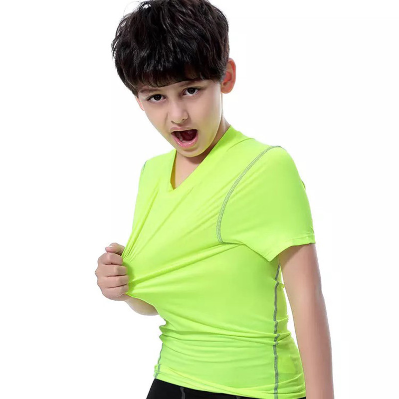 Han Duck Ingyenes kiszállítás olcsó fiatalok rövid ujjú póló üres gyorsan száradó ingek raktáron Négy szín többszínű