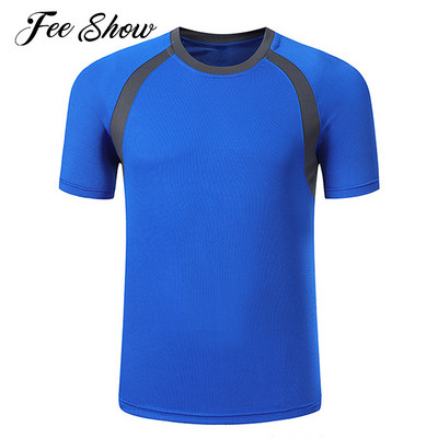 Fashion Children Quick-dry T-Shirts Kids Boys Sport Wear Clothing Short Sleeve Breathable Sport Top T-Shirts Outdoor Sportswear