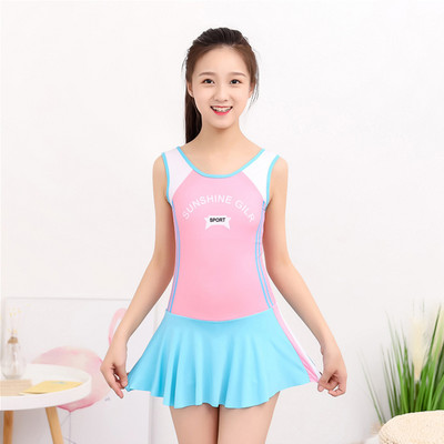 Jauki bērnu peldkostīmi meitenēm peldkostīmi bokseri viengabala peldkostīms svārki niršanas kostīms bērnu peldkostīms ar rāvējslēdzēju cieši pieguļošs peldkostīms