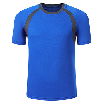 Παιδικά μπλουζάκια για αγόρια που στεγνώνουν γρήγορα Αθλητικά ρούχα για τρέξιμο γυμναστικής κοντά μανίκια Αναπνεύσιμα αθλητικά μπλουζάκια Παιδικά αθλητικά ρούχα