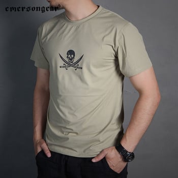 Emersongear Tactical Aborbent Ιδρώτα πουκάμισο F TYPE Wicking T-shirt Σορτς μανίκι Milsim Αθλητικό κυνήγι Πεζοπορία σε εξωτερικό χώρο