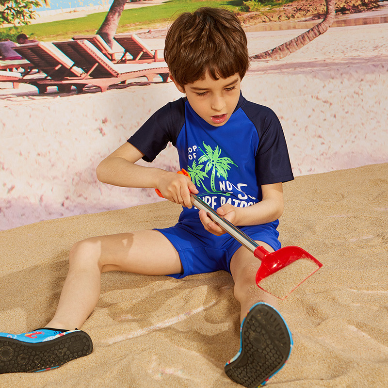 Bērnu peldkostīmi UPF50+ viengabala zēnu peldkostīmi bērnu peldkostīmi peldkostīmi zēniem no 3 līdz 14 gadiem