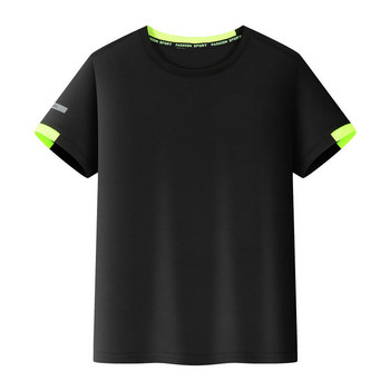 Παιδικά αγόρια μπλουζάκια που στεγνώνουν γρήγορα Αθλητικά μπλουζάκια για τρέξιμο που αναπνέουν Μπλουζάκια για τρέξιμο με στρογγυλή λαιμόκοψη και κοντομάνικα αθλητικά μπλουζάκια Μπλουζάκια μπάσκετ τένις
