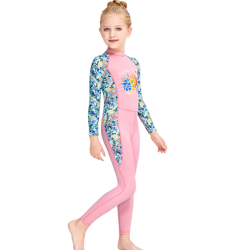 Παιδικά μαγιό Sea Scuba Παιδικά Λεπτά αθλητικά μαγιό Κορμάκια για κορίτσια Rash Guard Suits Λεπτή στολή βρεγμένης κολύμβησης Σετ κατάδυσης