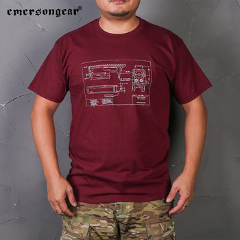 Emersongear Tactical Military Culture T-SHIRT Bundle-TYPE A Къси ризи Спорт Ежедневни Пътувания На открито Туризъм Колоездене Мода