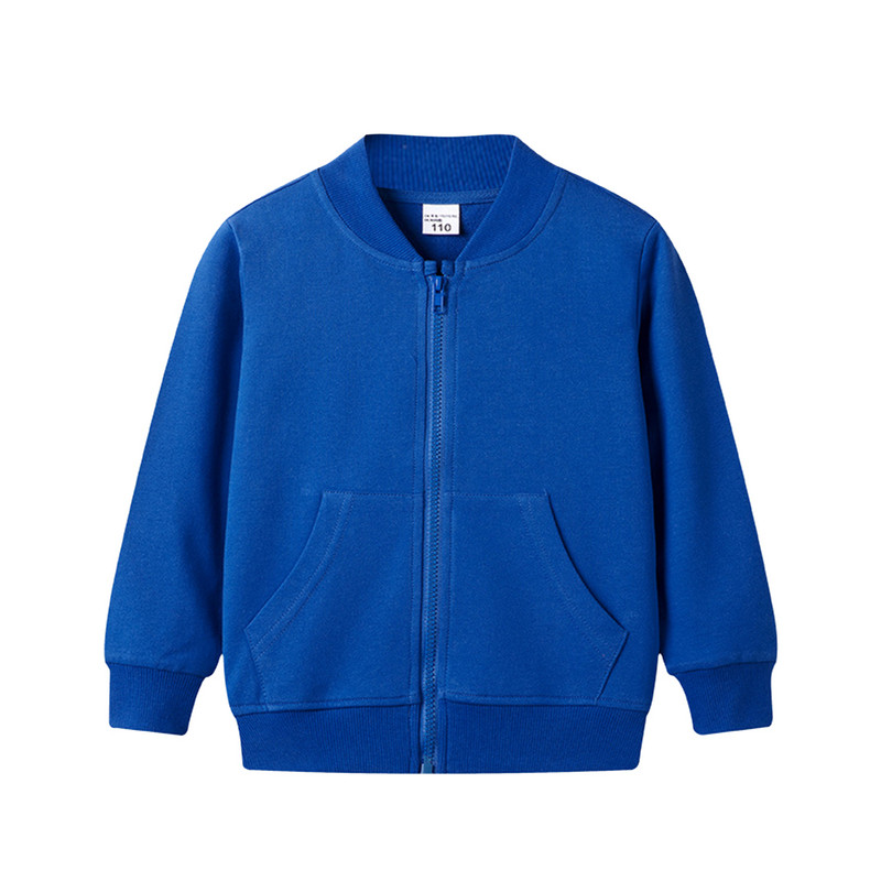 Vaikams Berniukams Merginoms Laisvalaikio megztiniai Paltai ilgomis rankovėmis Užsegami užtrauktuku Užsegamos kišenės Striukės su briaunomis, Vaikiški Sportiniai Megztiniai Viršutiniai drabužiai