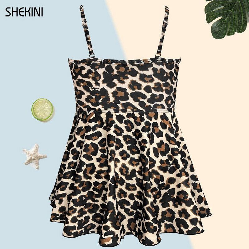 SHEKINI meiteņu peldkostīms ar V veida izgriezumu viengabala peldkleita peldēšanai 6-14 gadi Vasaras sporta pludmales apģērbi Peldkostīmi