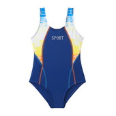 Bērnu meiteņu atlētisks viengabala peldkostīms sporta peldkostīmi treniņu peldkostīmi bērnu peldkostīms pusaudžu meitenēm Monokini