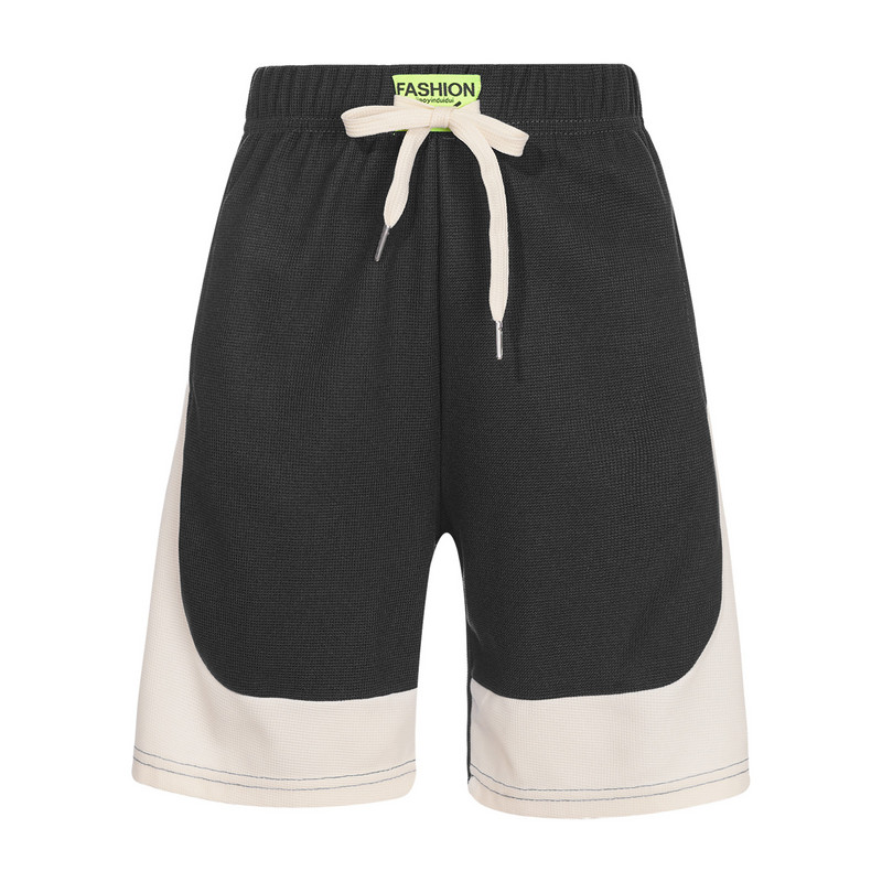 Παιδικά Αγόρια Κορίτσια Μόδα Color Block Αθλητικό σορτς Casual που αναπνέει γρήγορα κοντό παντελόνι για αθλητική προπόνηση μπάσκετ για τρέξιμο