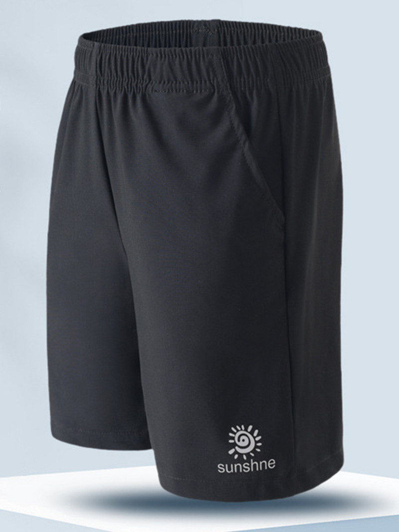 Παιδικά αγόρια που στεγνώνουν γρήγορα αθλητικά σορτς τένις τρέξιμο Camping αθλητικό κοντό παντελόνι με τσέπες για προπόνηση γυμναστικής ποδηλασία τρέξιμο