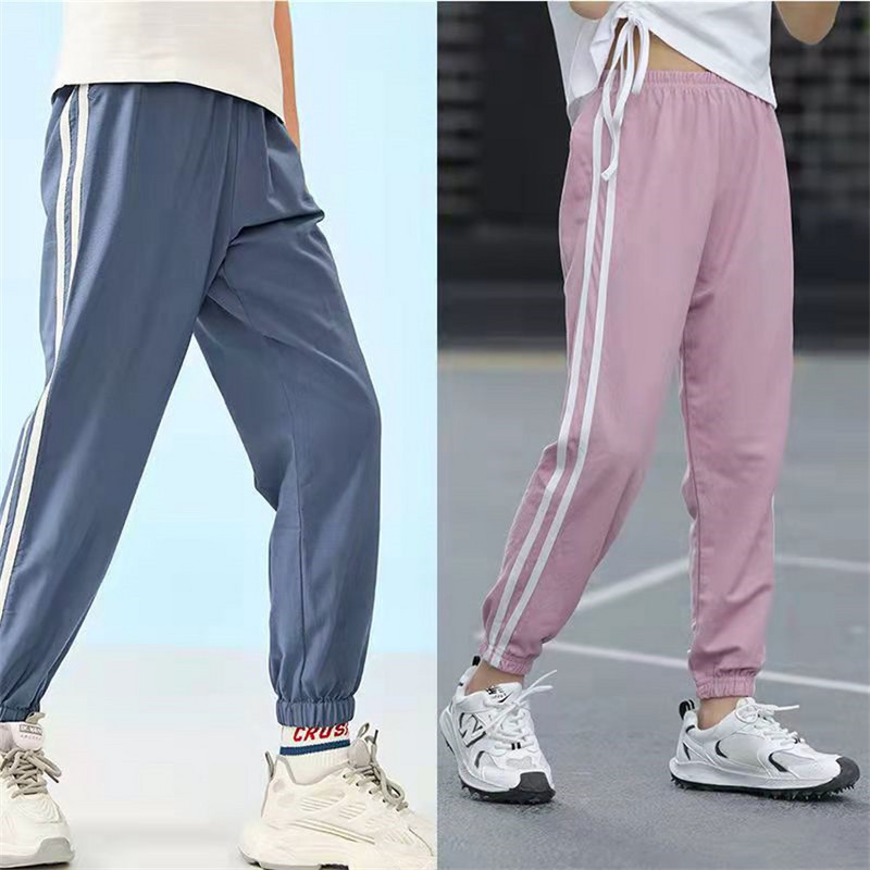 2022 καλοκαιρινά παιδικά αθλητικά παντελόνια, μωρά και αγόρια, μοντέρνα μπλουμέρ, αθλητικά παντελόνια