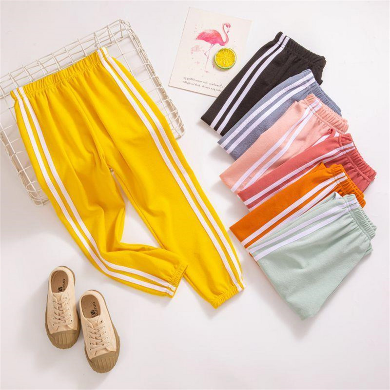 2022 καλοκαιρινά παιδικά αθλητικά παντελόνια, μωρά και αγόρια, μοντέρνα μπλουμέρ, αθλητικά παντελόνια
