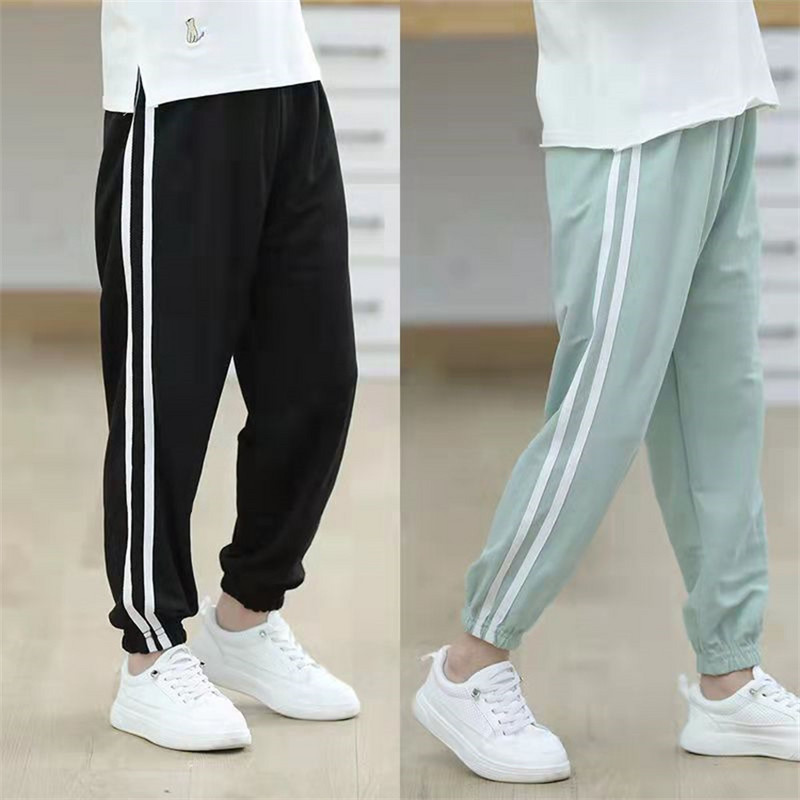 2022 καλοκαιρινά παιδικά αθλητικά παντελόνια, μωρά και αγόρια, μοντέρνα μπλουμέρ, αθλητικά παντελόνια