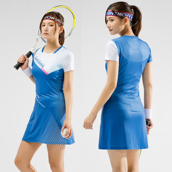 άθλημα Γυναικείο φόρεμα τένις Αθλητικό φόρεμα για κορίτσια Εσωτερικό σορτς Γυναικείο μπάντμιντον Φόρεμα αθλητική φούστα με σορτς γυμναστική Αθλητικά ρούχα