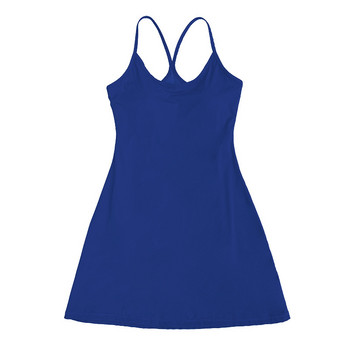 Дамска тенис рокля за голф със сутиен Бързосъхнеща тенис пола за бадминтон с шорти Дамска спортна рокля за йога бягане Тенис поли