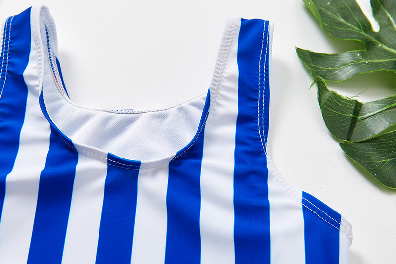 2021-es egyrészes lány fürdőruha 2-10 éves csíkos fürdőruha csecsemő lányoknak egyrészes csíkos fürdőruha kislányoknak