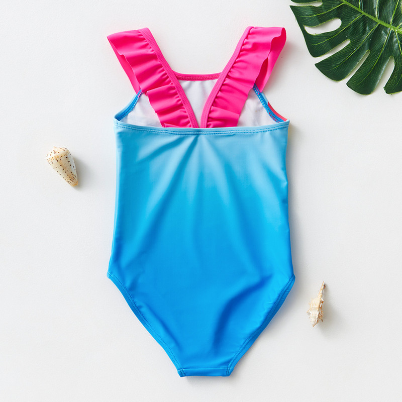 Meiteņu peldkostīms, 2–8 gadi, jauns 2022. g. mazuņu peldkostīms, bērnu peldkostīms meitenēm, vienradzis, jauka multfilma