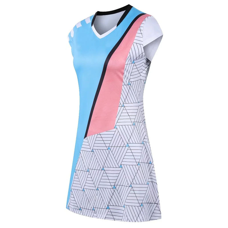 Tenisa krekli 2 vienā Sieviešu svārki ar T krekli Badmintona galda tenisa svārki Elpojoši pret noplūdes jogas golfa skriešanas svārki