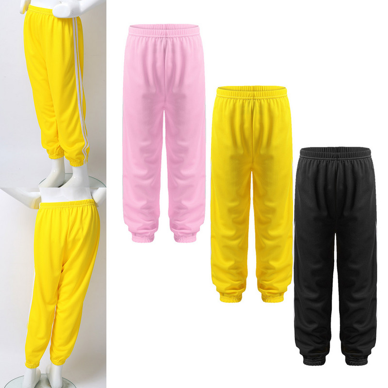 Unisex Bērnu sporta bikses Mīkstas Elpojošas Garas Bloomers Harēma Bikses Anti-Mospuito Bikses Bērnu Skriešanas Sports Āra Bikses