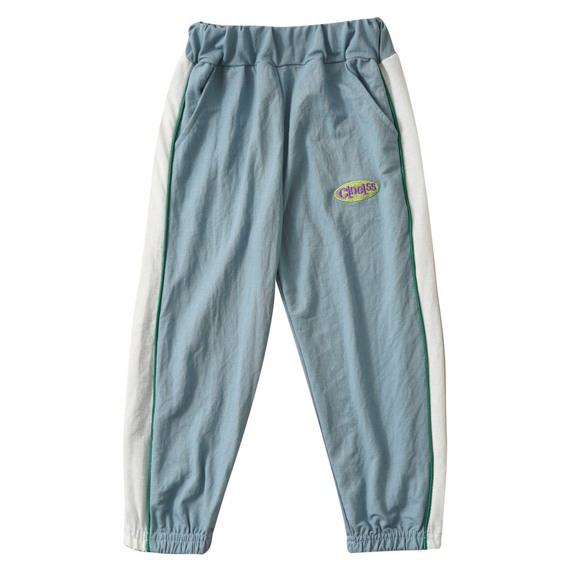 Bērni Meitenes Zēni Mīkstas Elpojošas Skriešanas Bikses Bērniem Sporta Bikses Elastīgas viduklis Patchwork Stripe Ikdienišķas Sporta Apakšbikses Bikses