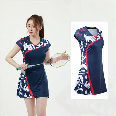 Sieviešu tenisa kleitas Iebūvēti drošības šorti Izstiepti meiteņu badmintona kleita Sieviešu slaida golfa deju ballīte Sporta gari svārki