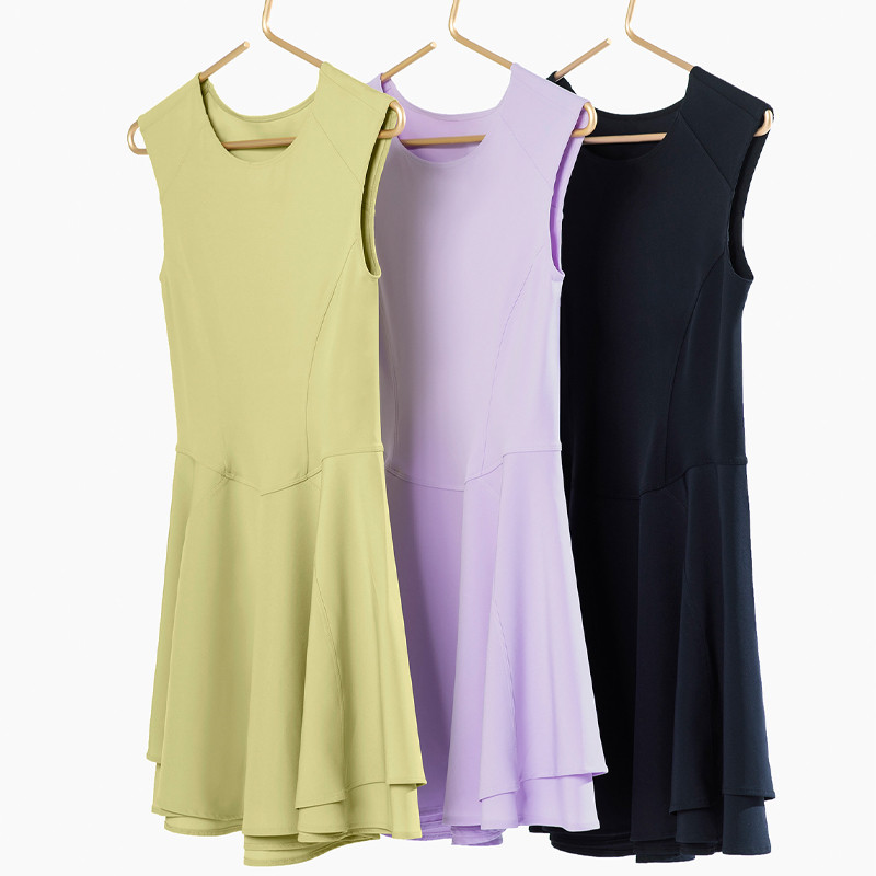 Wyplosz Sieviešu Golfa Apģērbs Pludmales Tenisa Kleita Halāts Badmintons Vienots Apģērbs Svārki Apģērbi Krekls Veste Crop Kails Divslāņu Apmale