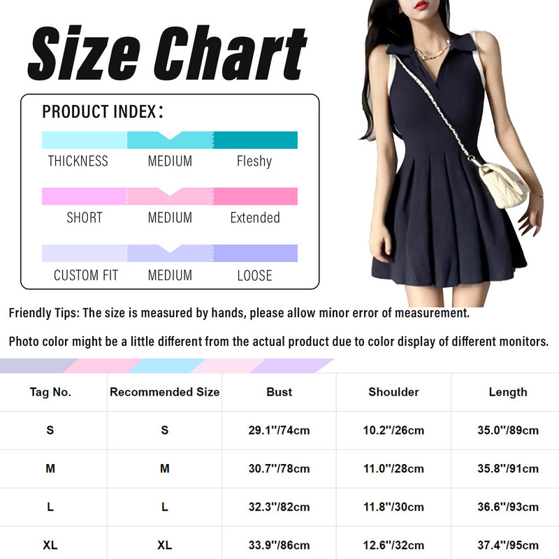 Sieviešu modes sporta kleitas golfa tenisa kleita ikdienas sporta kleita ar V kakla izgriezumu bez piedurknēm virs ceļgaliem ar kroku