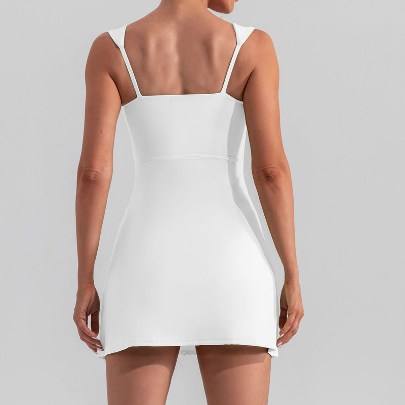 Seksikad päitsed Spordikleidid Naistele Hingavad värvid Jooga Tennise Kleit Õues Golfi Kleit Sulgpalli Tennise komplektid Aktiivne kleit