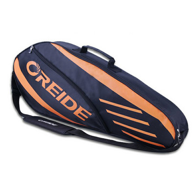 Водоустойчива чанта за бадминтон, хилка, тенис раница, голям капацитет за 3-6 ракети, едно рамо, леки спортни аксесоари