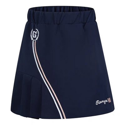 Új gyerek golf ráncos szoknya, légáteresztő és gyorsan száradó, bőrbarát gyerek golfszoknya, gyerek sportszoknya