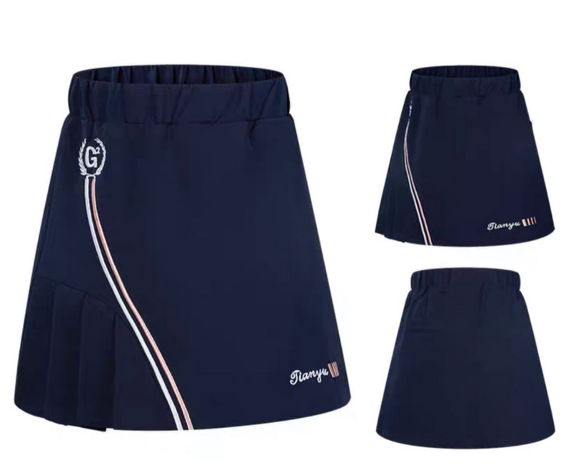 Új gyerek golf ráncos szoknya, légáteresztő és gyorsan száradó, bőrbarát gyerek golfszoknya, gyerek sportszoknya